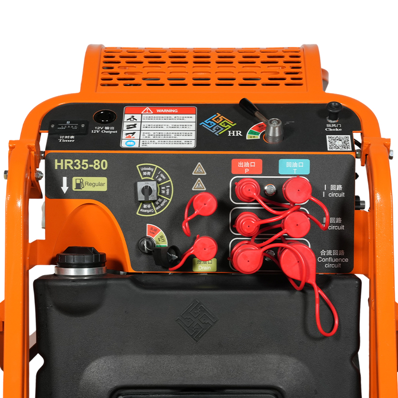 Paquete de energía hidráulica portátil de 35 HP de grado industrial (HR35-80P)